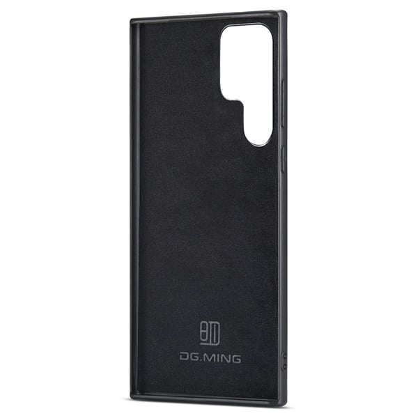 DG.MING Samsung S24 Ultra Premium PU-læder Hybrid Cover - Brun