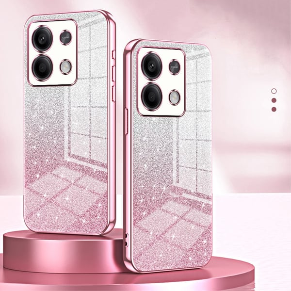 SKALO Xiaomi Redmi Note 13 5G Electroplating Farve Cover - Pink