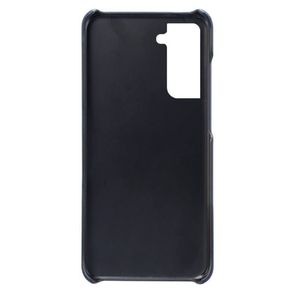 SKALO Samsung S24 PU-læder Cover med Pung - Blå