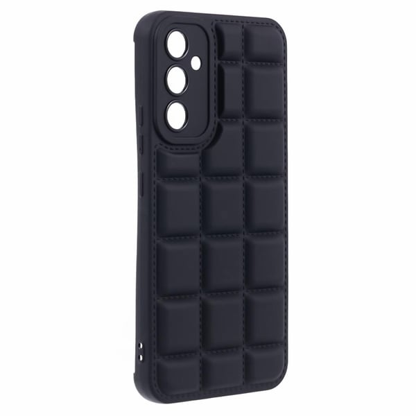 SKALO Samsung A05s 4G Puffer Bumper TPU-Cover - Sort