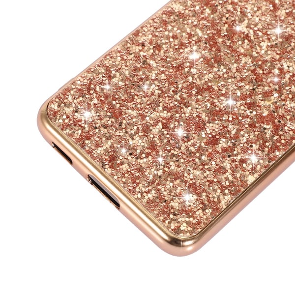 SKALO Samsung S24 Glitter TPU Cover - Sort