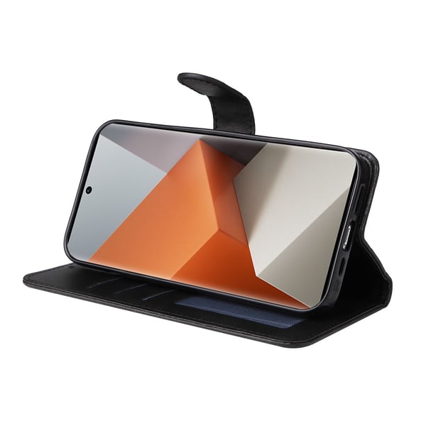 SKALO Xiaomi Redmi Note 13 Pro+ PU-læder Pungetui