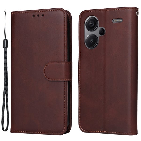 SKALO Xiaomi Redmi Note 13 Pro+ PU-læder Pungetui
