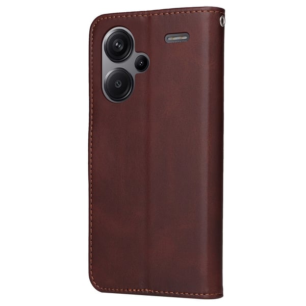 SKALO Xiaomi Redmi Note 13 Pro+ PU-læder Pungetui