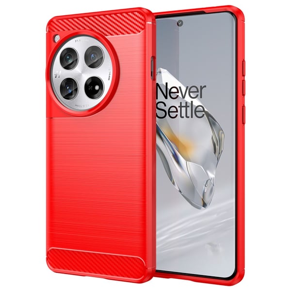 SKALO OnePlus 12 5G Armor Carbon Stødsikker TPU-cover