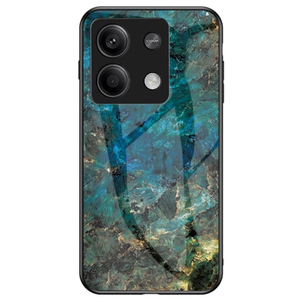 SKALO Xiaomi Redmi Note 13 5G Marmor hærdet glas TPU Cover - #2