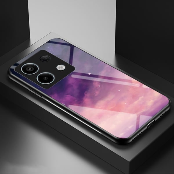 SKALO Xiaomi Redmi Note 13 Pro 5G Sky Hærdet glas TPU Cover - #3