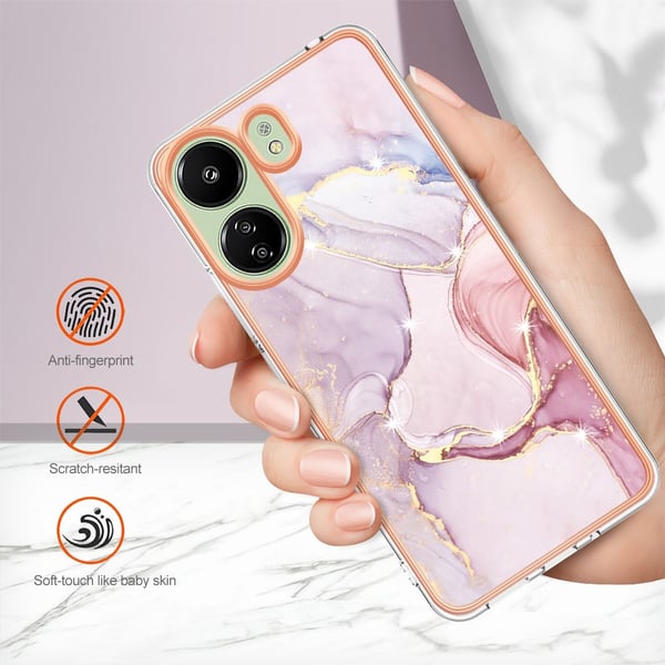 SKALO Xiaomi Redmi 13C 4G Marmor TPU-cover - #4