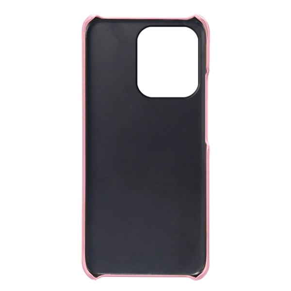 SKALO Xiaomi Redmi Note 13 4G PU-læder Kortholder Cover - Rosa guld