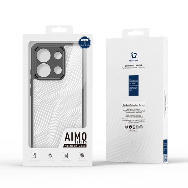 DUX DUCIS Xiaomi Redmi Note 13 4G Aimo Series Cover - Sort