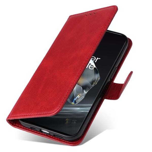 SKALO OnePlus 12R 5G PU-læder Pungetui