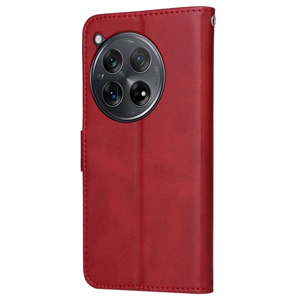 SKALO OnePlus 12R 5G PU-læder Pungetui