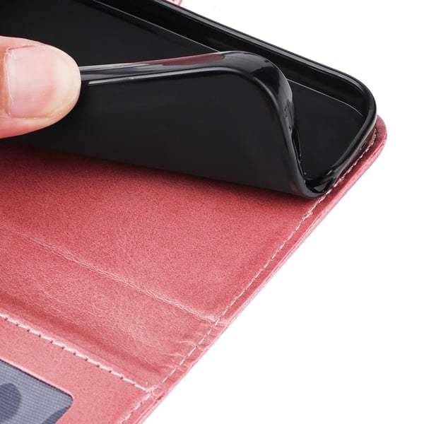 SKALO OnePlus 12R 5G PU-Läder Plånboksfodral