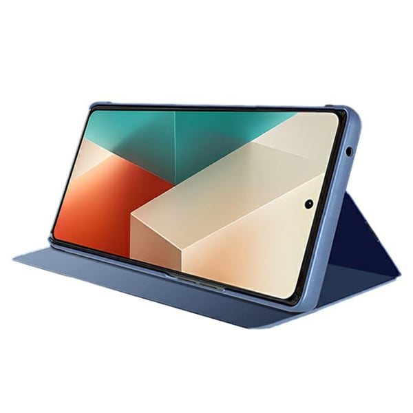SKALO Xiaomi Redmi Note 13 5G Clear View Flip Cover - Lilla