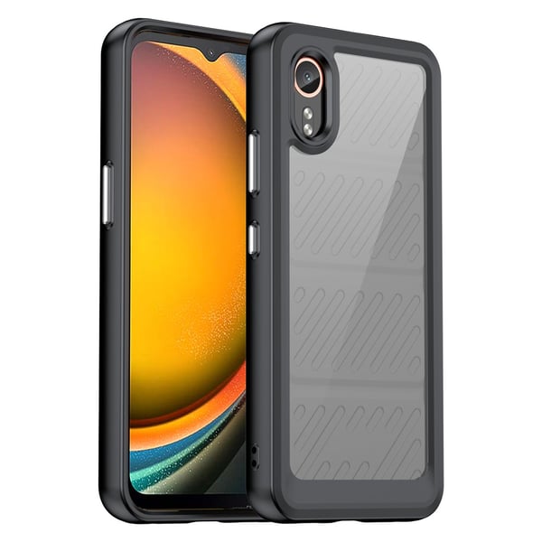 SKALO Samsung Xcover 7 Armor Hybrid Bumper Cover - Sort SKALO Samsung Xcover 7 Armor Hybrid Bumper Cover - Sort
