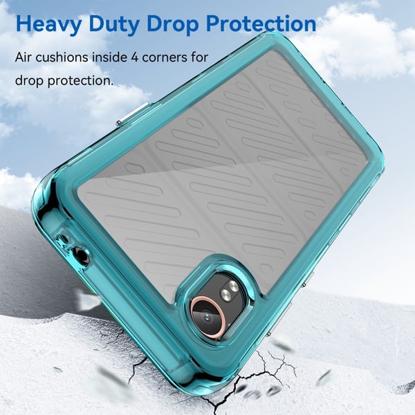 SKALO Samsung Xcover 7 Armor Hybrid Bumper Cover - Turkis