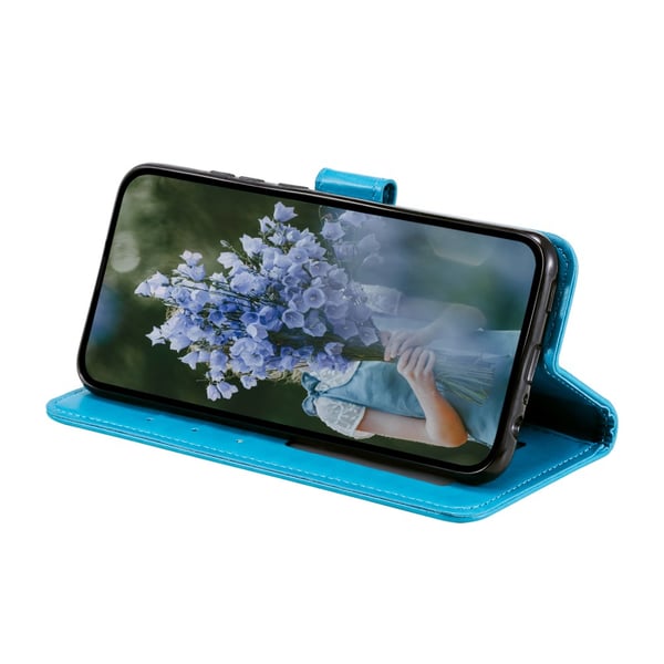 SKALO Google Pixel 9/9 Pro Mandala Flip Cover - Blå