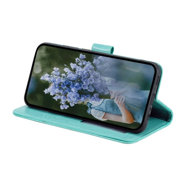 SKALO Sony Xperia 10 VI Mandala Flip Cover - Turkis