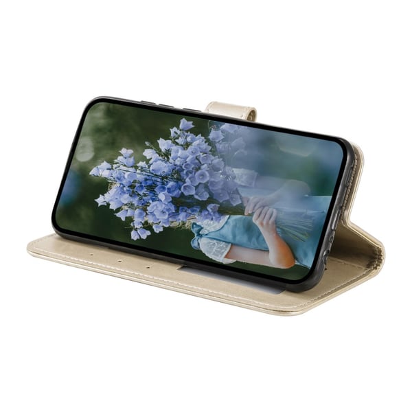 SKALO Sony Xperia 10 VI Mandala Flip Cover - Guld