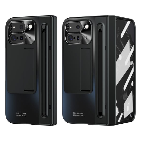 SKALO Google Pixel 9 Pro Fold Hærdet Glas Stylus Pen Cover - Sort