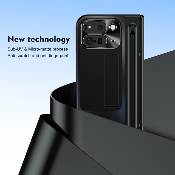SKALO Google Pixel 9 Pro Fold Hærdet Glas Stylus Pen Cover - Sort