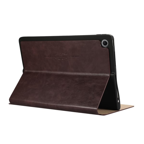 SKALO Lenovo Tab Plus 11.5" PU-Nahkakotelo TPU - Ruskea