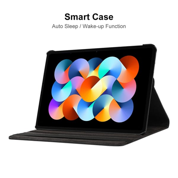 SKALO Xiaomi Redmi Pad 360 Litchi Flip Cover - Mørkeblå