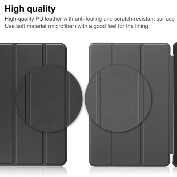 SKALO Lenovo Tab M8 Gen 4 Trifold Flip Cover - Sort