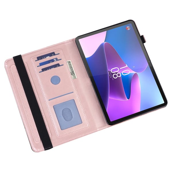 SKALO Lenovo Tab P11 Gen 2 Mandala Flip Cover - Rosa guld