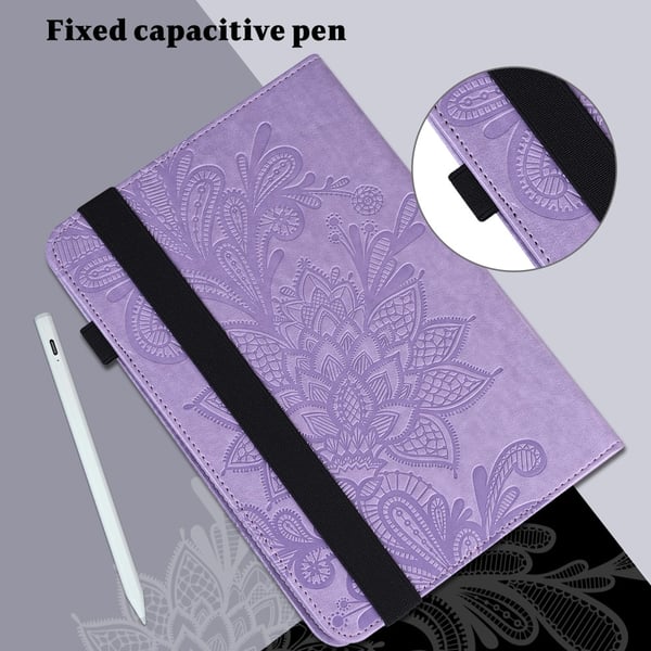 SKALO Lenovo Tab P11 Gen 2 Mandala Flip Cover - Lilla