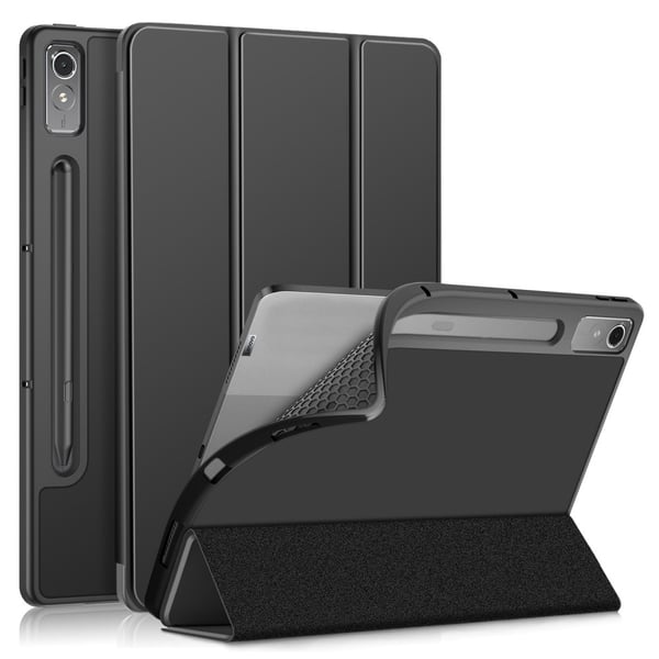 SKALO Lenovo Tab P12 Trifold Suojakotelo - Musta
