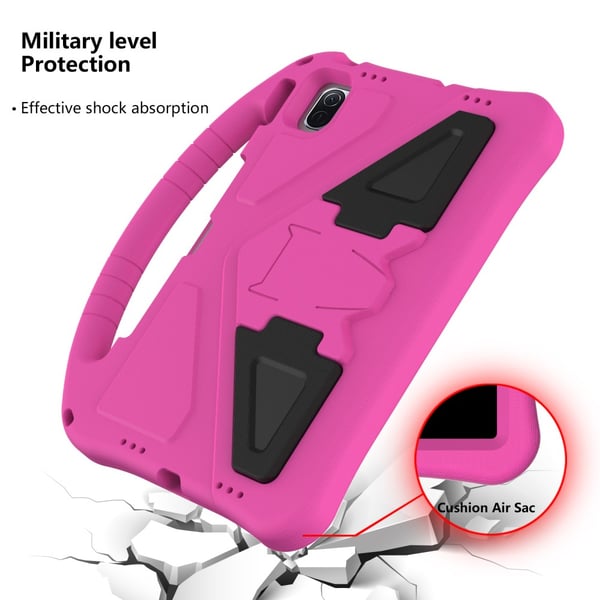 SKALO Xiaomi Pad 6 Lapsikuori kahvalla ja jalustalla - Pinkki