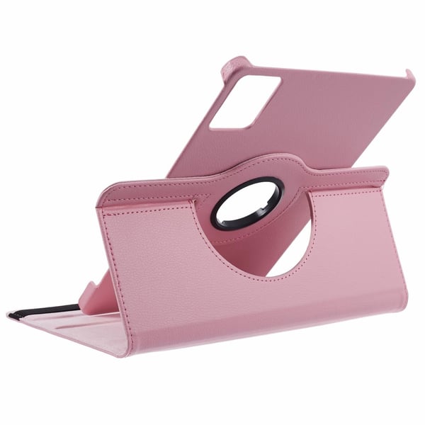 SKALO Lenovo Tab M11 360 Litchi Flip Cover - Pink