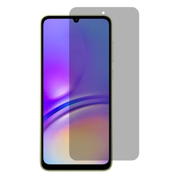 SKALO Samsung Galaxy A05s Privacy Hærdet Glas Skærmbeskyttelse - Svart