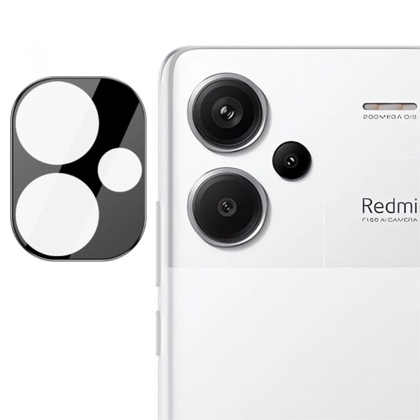 2-KPL SKALO Xiaomi Redmi Note 13 Pro+ 5G 3D Karkaistu Lasi kameroille