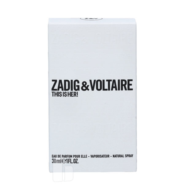 Zadig & Voltaire This Is Her! Edp Spray 30 ml Dam