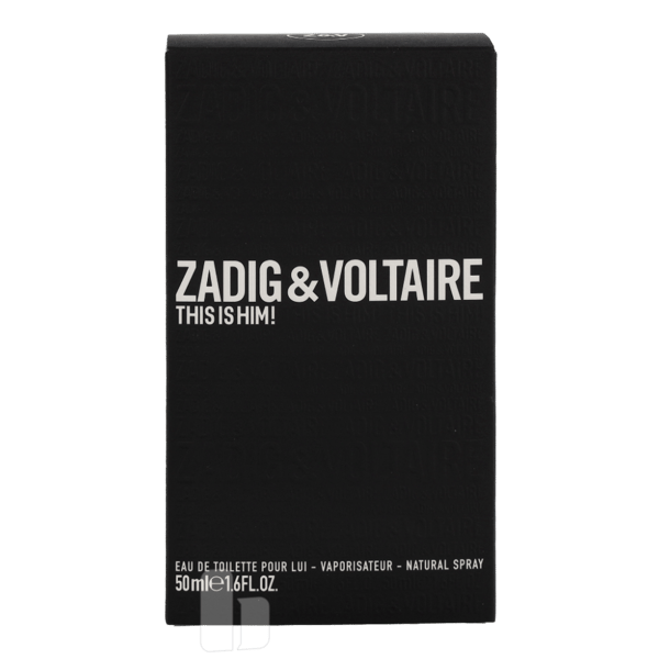 Zadig & Voltaire This Is Him! Edt Spray 50 ml Herr
