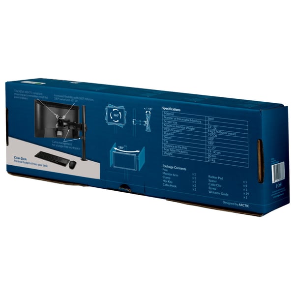 ARCTIC Z1 Basic monteringssats - för LCD-display