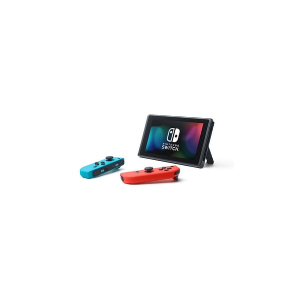 Nintendo Switch with Neon Blue and Neon Red Joy-Con - Spelkonsol - svart, neonröd, neonblå