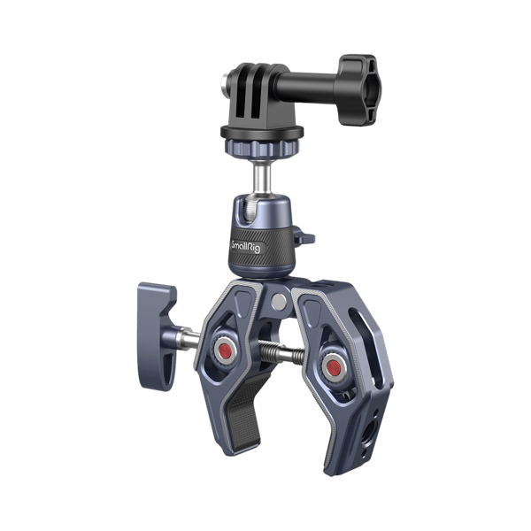 SmallRig 4102 Super Clamp with 360 Ballhead Mount for Action Cameras