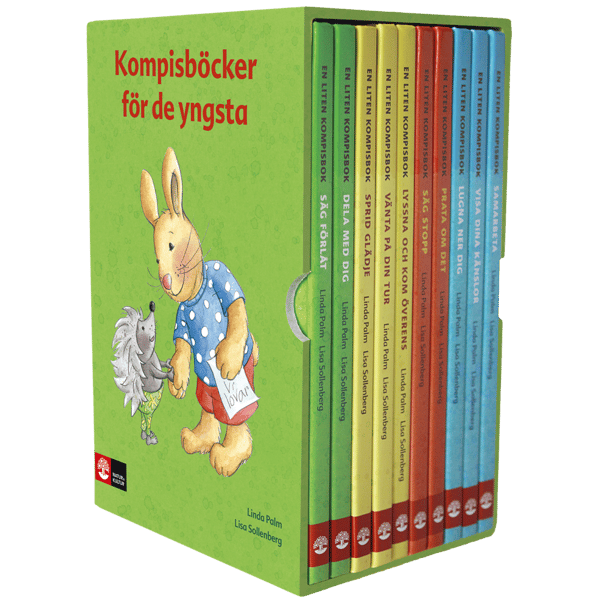 Kompisböcker för de yngsta, 10 titlar (inbunden)