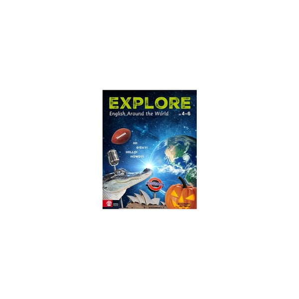 Explore Student's book med elevwebb : English Around The World (häftad)