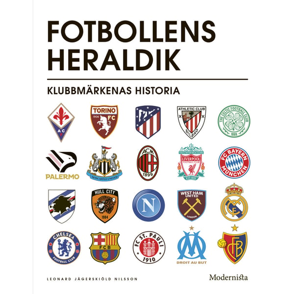 Fotbollens heraldik : klubbmärkenas historia (bok, danskt band)