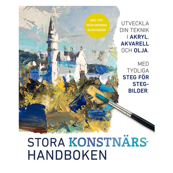 Stora konstnärshandboken (inbunden)