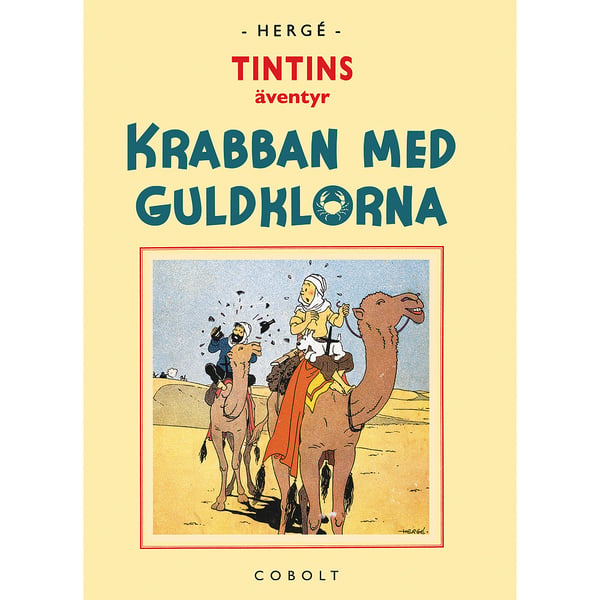 Krabban med guldklorna (bok, halvklotband)