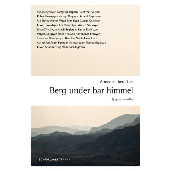 Armenien berättar : berg under bar himmel (bok, danskt band)