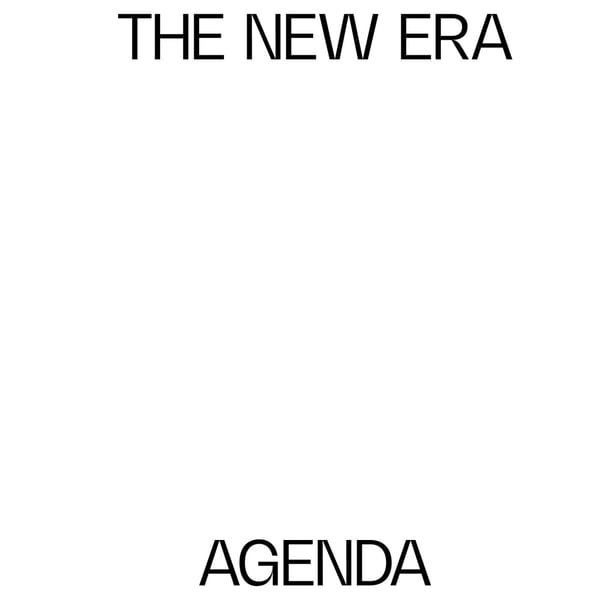 The New Era Agenda (häftad, eng)
