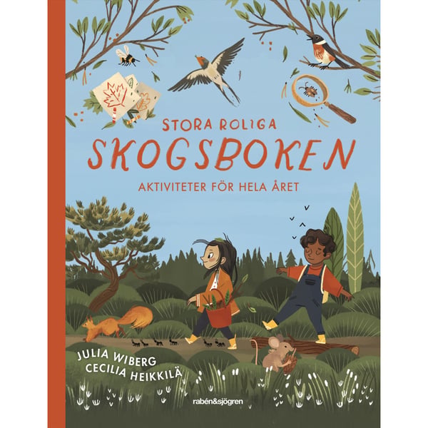 Stora roliga skogsboken : aktiviteter för hela året (inbunden)