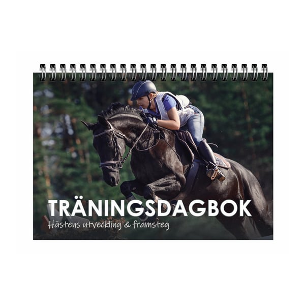 Träningsdagbok : hästens utveckling & framsteg (bok, spiral)