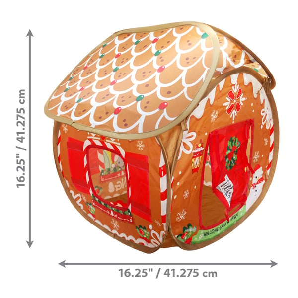 Kattleksak Spaces Bungalow Gingerbread Brun